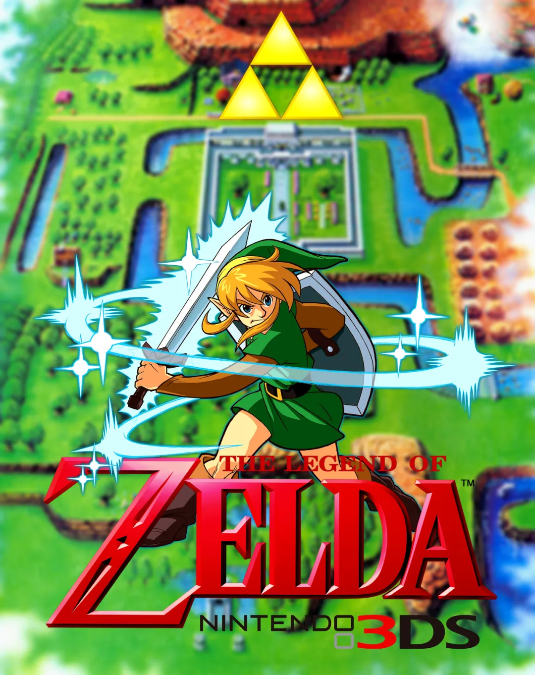 Nintendo re-applied a new trademark for The Legend of Zelda Tri Force Heroes